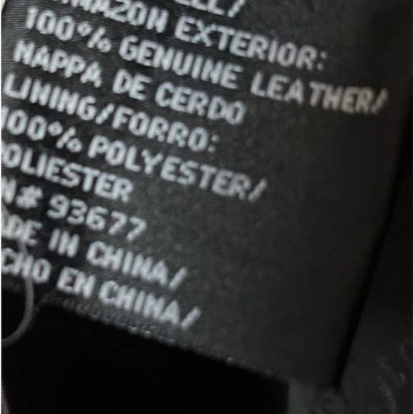 East 5th Genuine Leather Black Size 3X Jacket - Picture 5 of 12